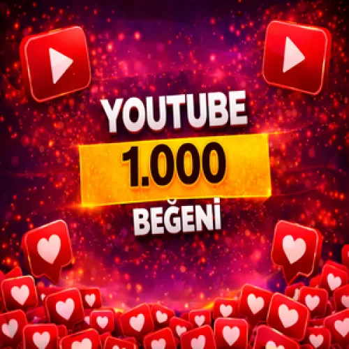  ⚡GARANTİLİ YOUTUBE 1.000 BEĞENİ⚡